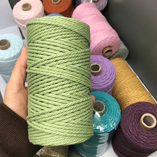 SandrasCreatives™ - Durable 3mm 200M 100% Natural Cotton Rope