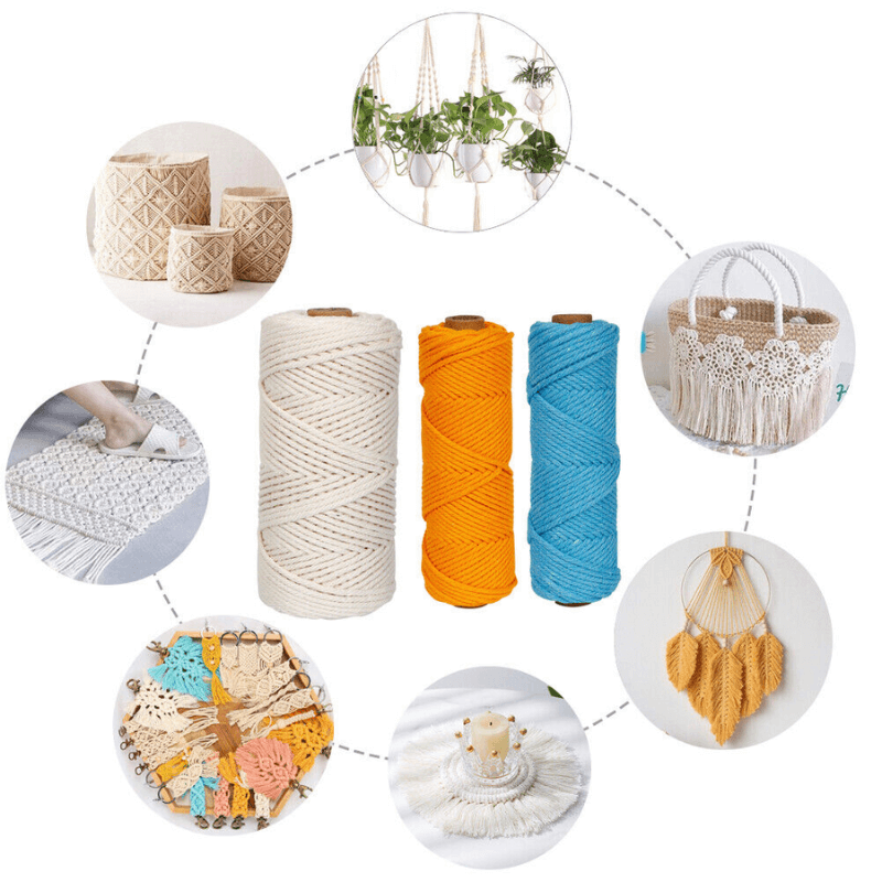 SandrasCreatives™ - 73 Pcs Macrame Kits for Adults Beginners DIY AU